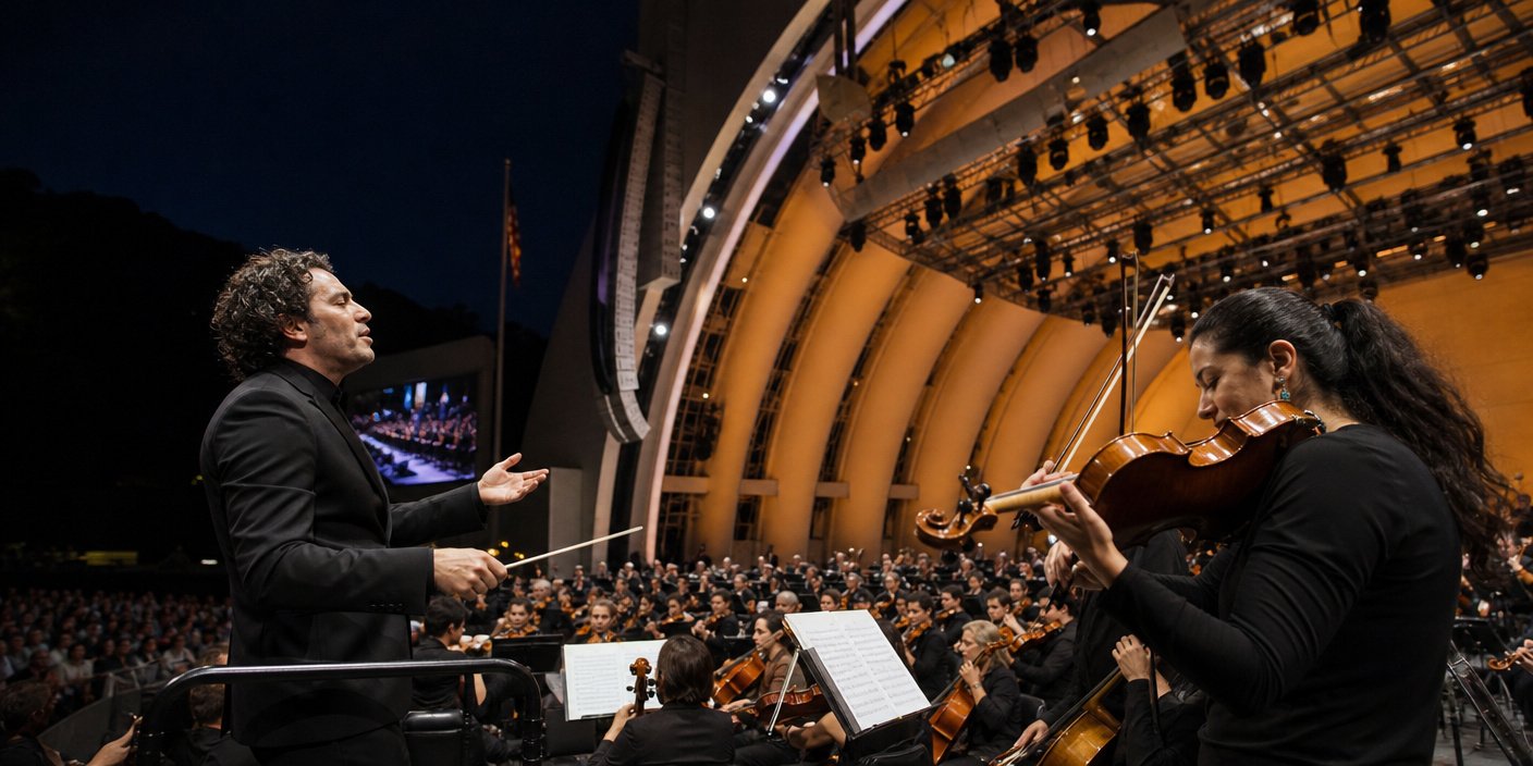 Gustavo Dudamels Final Hollywood Bowl Bow A Symphony for Venezuela | latinmusic.news