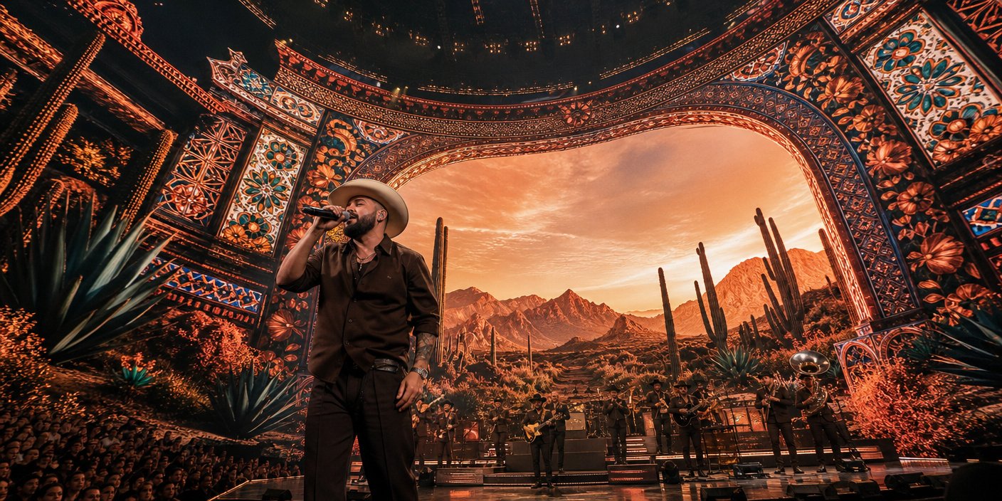 Carín León Makes History First Latin Star to Headline Sphere | latinmusic.news